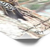 Nördlicher Fleckenspecht Fotodruck (Ecke)