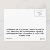 Nördlicher Fluss Postkarte (Rückseite)