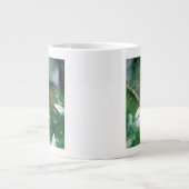 Nördlicher Kardinal auf Baum, IL Jumbo-Tasse (Vorderseite)