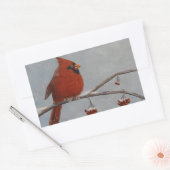 Nördlicher Kardinal - Aufkleber (Umschlag)