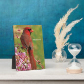 Nördlicher Kardinal Fotoplatte (Seite)