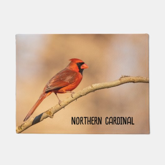 Nördlicher Kardinal Fußmatte (Vorderseite)