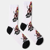 Nördlicher Kardinal Herbst Socken (Rechts)