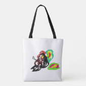 Nördlicher Kardinal Herbst Tasche (Rückseite)