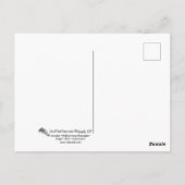 Nördlicher Kardinal Postkarte (Rückseite)