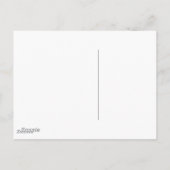 Nördlicher Kardinal Postkarte (Rückseite)