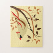 Nördlicher Kardinal Puzzle (Vertikal)