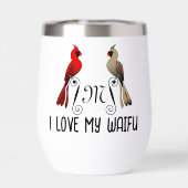 Nördlicher Kardinal SongBird (Rückseite)