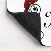 Nördlicher Kardinal SongBird Mousepad (Ecke)