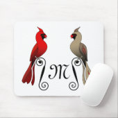 Nördlicher Kardinal SongBird Mousepad (Mit Mouse)