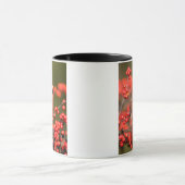 Nördlicher Kardinal über Winterberge Tasse (Zentrum)