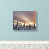 Nördlicher Luftraum Leinwanddruck (Insitu (Holzboden))