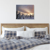 Nördlicher Luftraum Leinwanddruck (Insitu (Schlafzimmer))