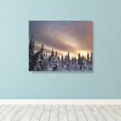 Nördlicher Luftraum Leinwanddruck (Insitu (Holzboden))