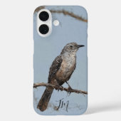 Nördlicher Mockingbird-Malerei-Individuelle Name Case-Mate iPhone Hülle (Rückseite)