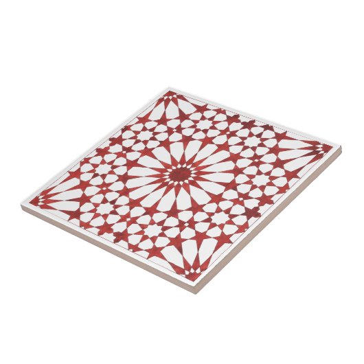 Nördlicher Mosaik ALHAMBRA Fliese (Seite)