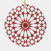 Nördlicher Mosaik ALHAMBRA Keramik Ornament (Hinten)