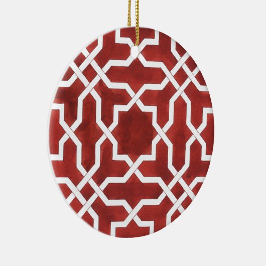 Nördlicher Mosaik ALHAMBRA Keramik Ornament (Rechts)