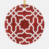 Nördlicher Mosaik ALHAMBRA Keramik Ornament (Vorne)