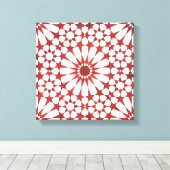 Nördlicher Mosaik ALHAMBRA Leinwanddruck (Insitu (Holzboden))