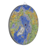 Nördlicher Polarkreis Dartscheibe (Vorderseite Links)