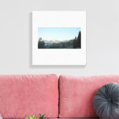 Nördlicher Rocky-Mountain-Wald Leinwanddruck (Insitu (Wohnzimmer))