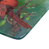 Nördlicher Roter Kardinal Schneidebrett (Ecke)