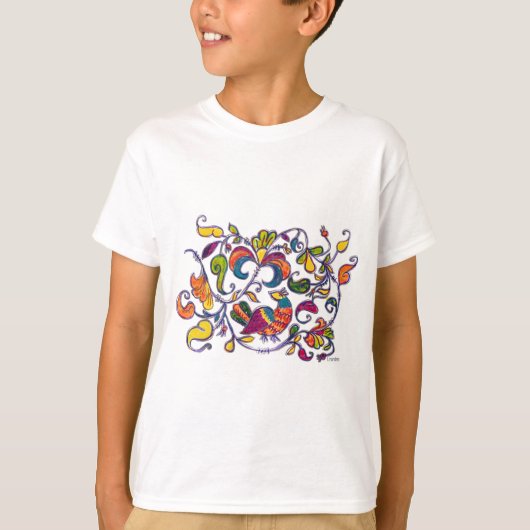 Nördlicher Vogel aus Russland T-Shirt (Vorderseite)