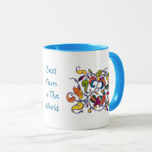 Nördlicher Vogel aus Russland Tasse (VorderseiteRechts)