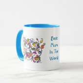 Nördlicher Vogel aus Russland Tasse (Vorderseite Links)