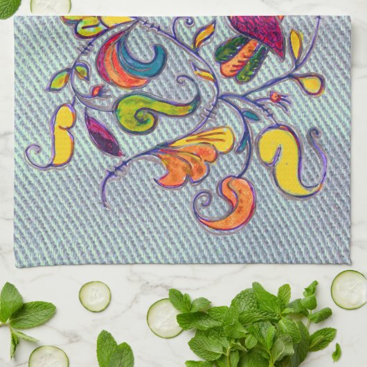 Nördlicher Vogel Handtuch (Gefaltet)