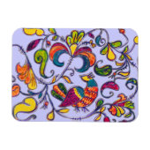 Nördlicher Vogel Magnet (Horizontal)