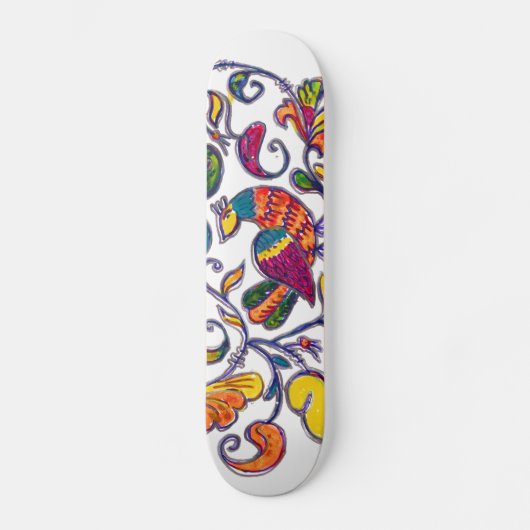 Nördlicher Vogel Skateboard (Vorderseite)