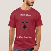 Nördlicher Waldmittelalterliches Dorf T-Shirt (Vorderseite)