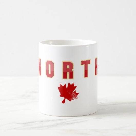 Nördliches Ahornblatt Kaffeetasse (Mittel)