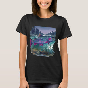 Nördliches Barra-Leben Angel-Shirt Vintage Barramu T-Shirt
