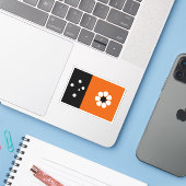 Nördliches Gebiet Aufkleber (Laptop mit iPhone)