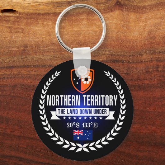 Nördliches Gebiet Schlüsselanhänger (Vorderseite)