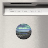 Nördliches-Lichter-Andenken Magnet (In Situ (Geschirrspüler))