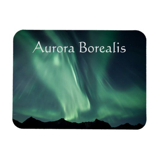 Nördliches-Lichter-Souvenir Magnet (Horizontal)