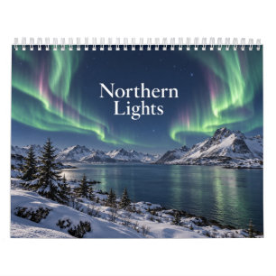 Nordlicht Aurora Borealis Naturkulisse Kalender