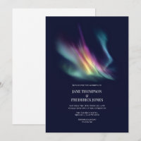 Nordlicht Aurora Borealis Winterhochzeit