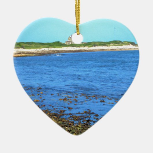 Nordlicht-Block-Insel Keramikornament (Vorne)