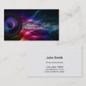Nordlicht-Fotografie-Studio-Visitenkarte Visitenkarte (Vorne/Hinten)