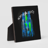 Nordlicht Fotoplatte (Vorderseite)