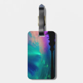 Nordlicht-Gepäckanhänger Gepäckanhänger (Rückseite vertikal)