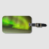 Nordlicht-Gepäckanhänger mit Visitenkarte-Schlitz Gepäckanhänger (Vorderseite (Horizontal))