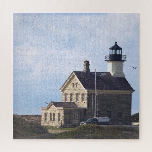 Nordlicht-Leuchtturm Rhode Island Puzzle (Vertikal)