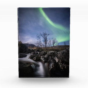 Nordlicht Norwegen Fotoblock