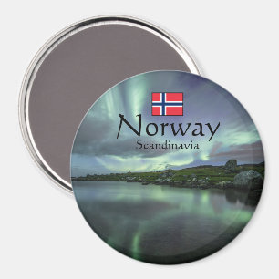 Nordlicht Norwegen Magnet